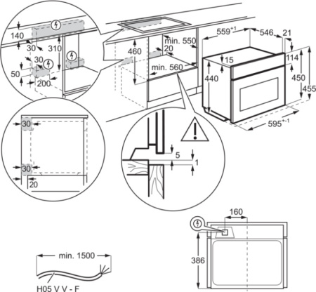 Встраиваемый духовой шкаф Electrolux VKL8E00Z
