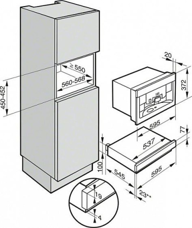 Подогреватель посуды Miele EGW 6210 EDST/CLST