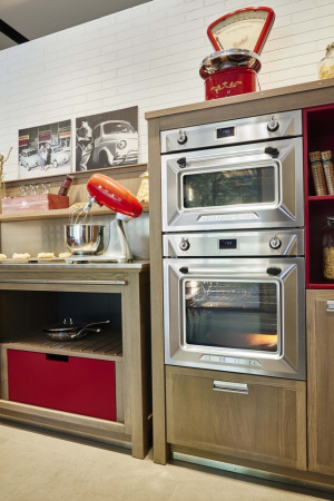 Встраиваемый духовой шкаф Smeg SF 4920MCX