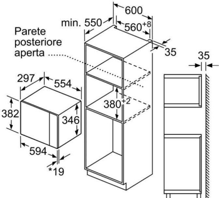 Микроволновая печь Bosch BFL 523MS0