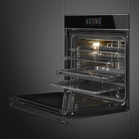 Встраиваемый духовой шкаф Smeg SFP 6606WSPNX