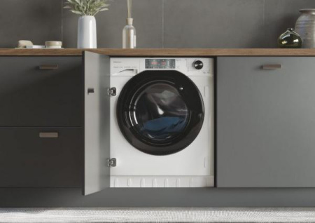 Стиральная машина Haier HWQ90B416FWB [9 кг, фронтальная, встраиваемая под столешницу]