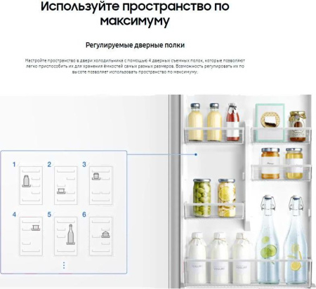 Холодильник Samsung RB37A52N0WW/WT [2, No Frost]