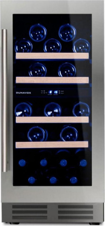 Винный шкаф Dunavox DAUF-32.78DSS [1, капельное]