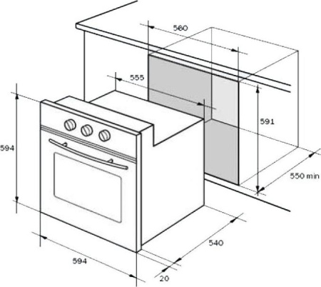 Встраиваемый духовой шкаф Delonghi CGGA
