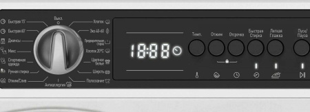 Стиральная машина Vestfrost VF714BI03W [7 кг, фронтальная, встраиваемая под столешницу]