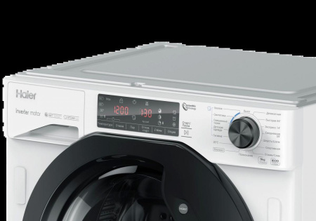 Стиральная машина Haier HWQ90B416FWB [9 кг, фронтальная, встраиваемая под столешницу]