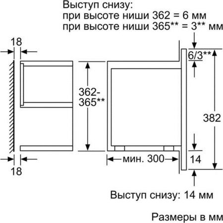 Микроволновая печь Bosch BFR634GW1