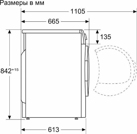 Сушильная машина Bosch WTX87M90ME