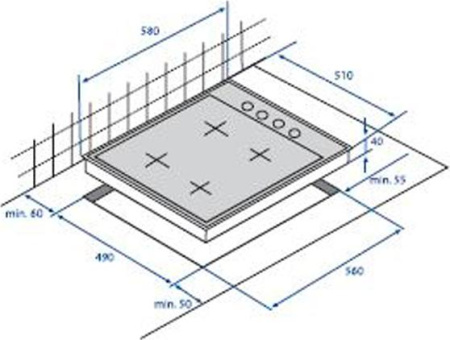 Варочная поверхность Beko HIZG 64125 X