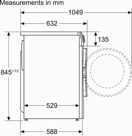 Стиральная машина Bosch WGA25400ME [10 кг, фронтальная]