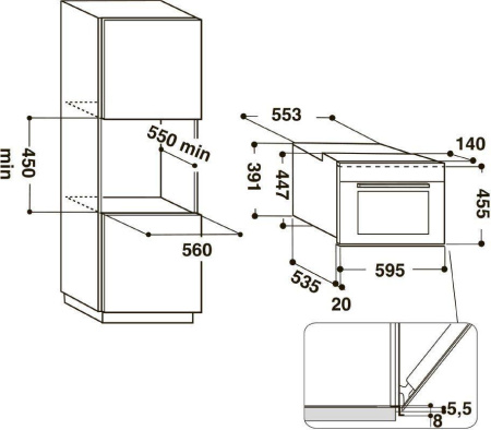 Микроволновая печь Hotpoint-Ariston MP775IXHA