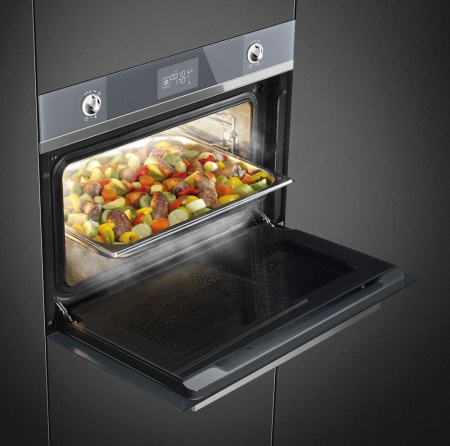 Встраиваемый духовой шкаф Smeg SF 4102VCS