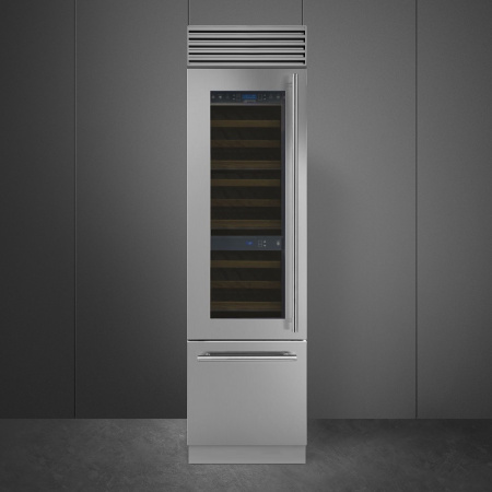 Винный шкаф Smeg WF366LDX [2, No Frost]
