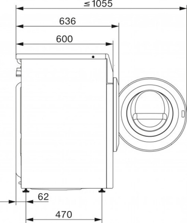 Стиральная машина Miele WCA 030 WCS [7 кг, фронтальная]