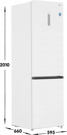 Холодильник Midea MDRB521MIE01ODM [2, No Frost]