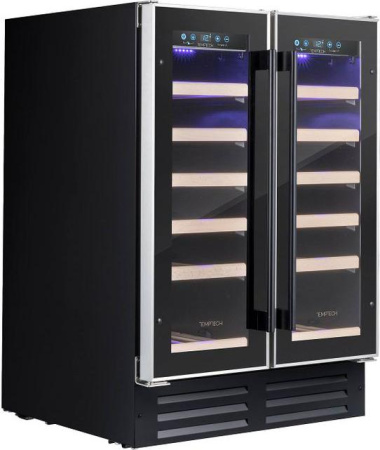 Винный шкаф Temptech WP2DQ60DCB [2, капельное]