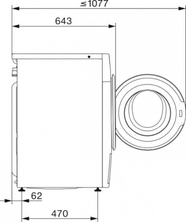 Стиральная машина Miele WWD020WCS [8 кг, фронтальная]