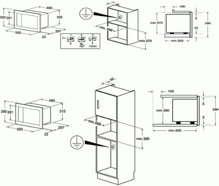 Микроволновая печь Smeg FMI320X