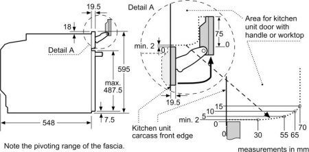 Встраиваемый духовой шкаф Bosch HRG8769C7