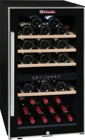 Винный шкаф La Sommeliere ECS50.2Z [1, капельное]