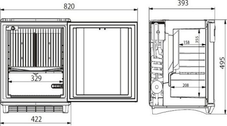 Холодильник Dometic DS200B [1]