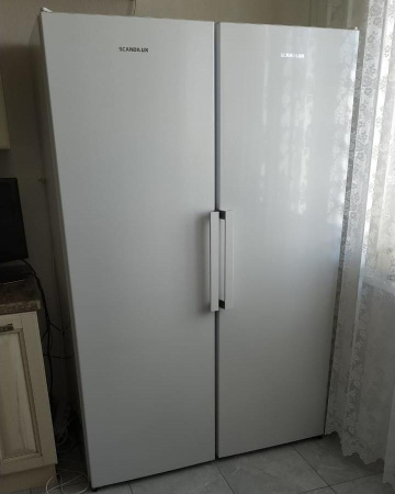 Холодильник Scandilux SBS711Y02 W [2, No Frost]