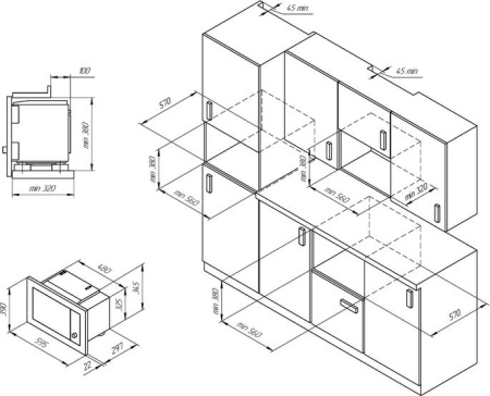 Микроволновая печь Kuppersberg HMW 655 W