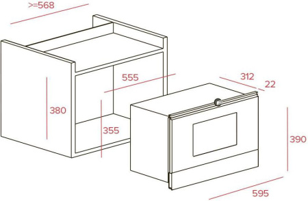 Микроволновая печь Teka MWR 22 BI VB