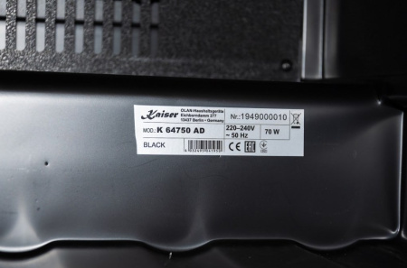 Винный шкаф Kaiser K 64750 AD [1, капельное]