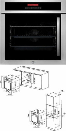 Встраиваемый духовой шкаф MBS DE-602 L