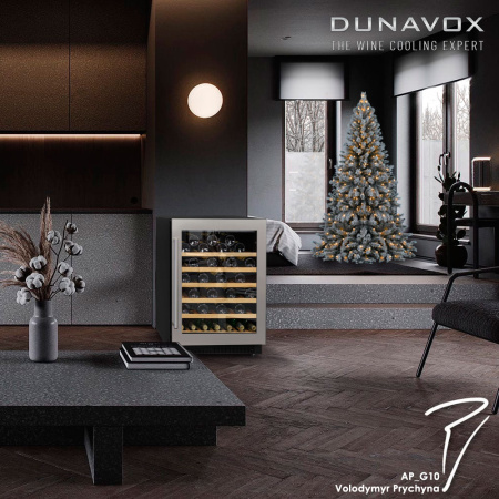 Винный шкаф Dunavox DAU-52.146W [1, капельное]