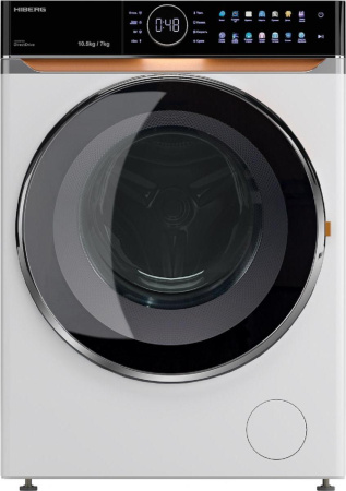 Стиральная машина Hiberg i-DDQ10-10714 W [10.5 кг, фронтальная]