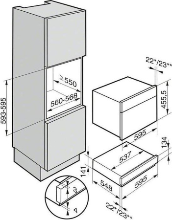 Подогреватель посуды Miele ESW 6214 HVBR