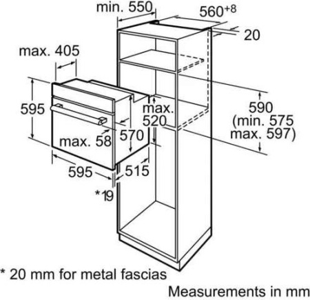 Встраиваемый духовой шкаф Bosch HBA 23T253E