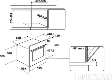 Встраиваемый духовой шкаф Hotpoint-Ariston 4FA 541 JH
