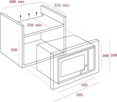 Микроволновая печь Teka MS 620 BIS