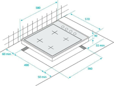 Варочная поверхность Beko HIZG 64126 AR