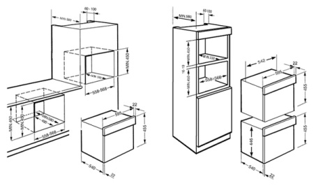 Микроволновая печь Smeg SF4120MN