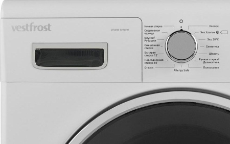 Стиральная машина Vestfrost VFWM 1250 W [7 кг, фронтальная]
