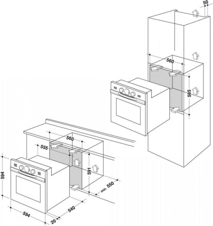 Встраиваемый духовой шкаф Delonghi CGBG4
