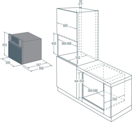 Микроволновая печь Gorenje GOM711X