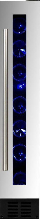 Винный шкаф Dunavox DX-7.20SSK/DP [1, капельное]