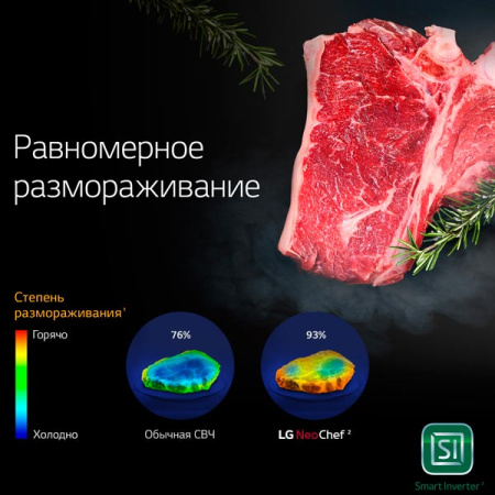 Микроволновая печь LG MJ 3965 AIS