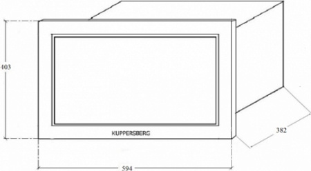 Микроволновая печь Kuppersberg HMW 650 WH