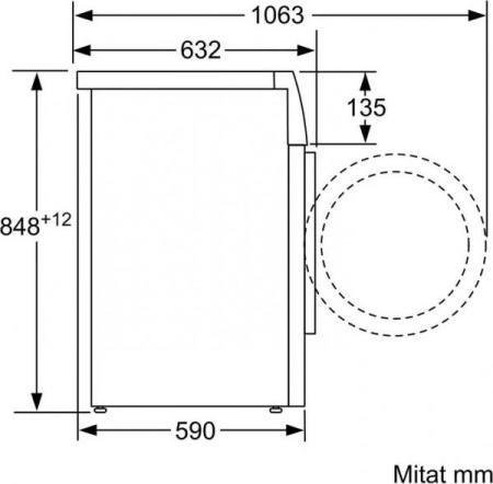 Стиральная машина Bosch WAV28KHMSN [9 кг]