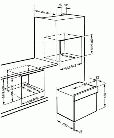 Микроволновая печь Smeg SC745MAO