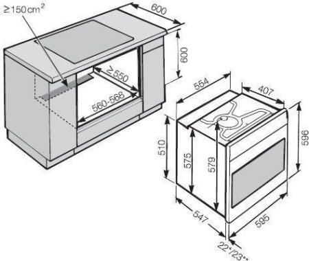 Встраиваемый духовой шкаф Miele H 6267 BP EDST/CLST