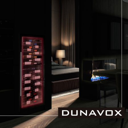 Винный шкаф Dunavox DX-104.375 DSS [1, No Frost]