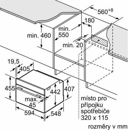 Встраиваемый духовой шкаф Bosch CMG633BW1